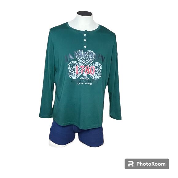 Jameson Long Sleeve Henley size L - Picture 2 of 5